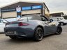 USED 2021 21 MAZDA MX-5 1.5 SKYACTIV-G R-Sport Convertible 2dr Petrol Manual Euro 6 (s/s) (132 ps) Finished in POLYMETAL GREY MET with sport LEATHER TRIM. This MX-5 is much more practical than you would expect of a sports car, with a reasonable boot and space for two adults. It is a great little sports car for the money with features that include, Sat Nav, DAB Radio, BOSE Speakers, Leather, Cruise control, B/Tooth, Remote Locking, Alloys and much more. Dealer Serviced at 4832 miles, 9822 miles, 19098 miles and on arrival at 26155 miles.