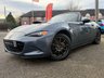 USED 2021 21 MAZDA MX-5 1.5 SKYACTIV-G R-Sport Convertible 2dr Petrol Manual Euro 6 (s/s) (132 ps) Finished in POLYMETAL GREY MET with sport LEATHER TRIM. This MX-5 is much more practical than you would expect of a sports car, with a reasonable boot and space for two adults. It is a great little sports car for the money with features that include, Sat Nav, DAB Radio, BOSE Speakers, Leather, Cruise control, B/Tooth, Remote Locking, Alloys and much more. Dealer Serviced at 4832 miles, 9822 miles, 19098 miles and on arrival at 26155 miles.