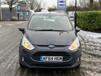 USED 2014 64 FORD B-MAX 1.0T EcoBoost Zetec MPV 5dr Petrol Manual Euro 5 (s/s) (125 ps) STUNNING+1FMO+SH+BT+DAB