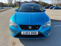 USED 2013 03 SEAT LEON 2.0 TDI CR FR Sport Coupe 3dr Diesel Manual Euro 5 (s/s) (184 ps) FRONT & REAR PARKING SENSORS USB