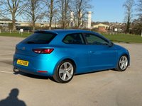 USED 2013 03 SEAT LEON 2.0 TDI CR FR Sport Coupe 3dr Diesel Manual Euro 5 (s/s) (184 ps) FRONT & REAR PARKING SENSORS USB