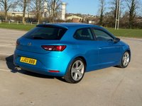 USED 2013 03 SEAT LEON 2.0 TDI CR FR Sport Coupe 3dr Diesel Manual Euro 5 (s/s) (184 ps) FRONT & REAR PARKING SENSORS USB