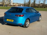 USED 2013 03 SEAT LEON 2.0 TDI CR FR Sport Coupe 3dr Diesel Manual Euro 5 (s/s) (184 ps) FRONT & REAR PARKING SENSORS USB