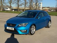 USED 2013 03 SEAT LEON 2.0 TDI CR FR Sport Coupe 3dr Diesel Manual Euro 5 (s/s) (184 ps) FRONT & REAR PARKING SENSORS USB