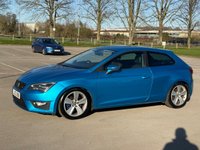 USED 2013 03 SEAT LEON 2.0 TDI CR FR Sport Coupe 3dr Diesel Manual Euro 5 (s/s) (184 ps) FRONT & REAR PARKING SENSORS USB