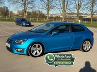 USED 2013 03 SEAT LEON 2.0 TDI CR FR Sport Coupe 3dr Diesel Manual Euro 5 (s/s) (184 ps) FRONT & REAR PARKING SENSORS USB