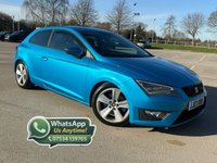 USED 2013 03 SEAT LEON 2.0 TDI CR FR Sport Coupe 3dr Diesel Manual Euro 5 (s/s) (184 ps) FRONT & REAR PARKING SENSORS USB