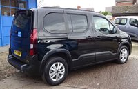 USED 2024 74 PEUGEOT RIFTER 1.5L WHEELCHAIR ACCESS WAV NEW SHAPE 3 seats + Wheelchair Access