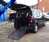 USED 2024 74 PEUGEOT RIFTER 1.5L WHEELCHAIR ACCESS WAV NEW SHAPE 3 seats + Wheelchair Access