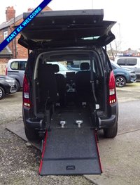 USED 2024 74 PEUGEOT RIFTER 1.5L WHEELCHAIR ACCESS WAV NEW SHAPE 3 seats + Wheelchair Access