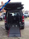 USED 2024 74 PEUGEOT RIFTER 1.5L WHEELCHAIR ACCESS WAV NEW SHAPE 3 seats + Wheelchair Access
