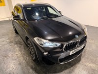 USED 2019 19 BMW X2 2.0 20i M Sport X SUV 5dr Petrol DCT sDrive Euro 6 (s/s) (192 ps) Sat Nav-Black leather-Cruise-DAB Radio-Climate-Rear camera-Heated seats-Park sensors-Privacy-18