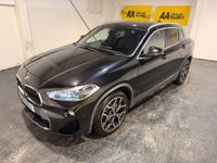 USED 2019 19 BMW X2 2.0 20i M Sport X SUV 5dr Petrol DCT sDrive Euro 6 (s/s) (192 ps) Sat Nav-Black leather-Cruise-DAB Radio-Climate-Rear camera-Heated seats-Park sensors-Privacy-18