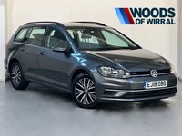 USED 2018 18 VOLKSWAGEN GOLF 1.6 TDI SE Estate 5dr Diesel DSG Euro 6 (s/s) (115 ps) BLUETOOTH+DAB+F/R SENSORS