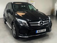 USED 2016 16 MERCEDES-BENZ GLE 2.1 GLE250d AMG Line (Premium) SUV 5dr Diesel G-Tronic 4MATIC Euro 6 (s/s) (204 ps) 20S+SAT NAV+HEAT SEATS+PRIVACY