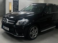 USED 2016 16 MERCEDES-BENZ GLE 2.1 GLE250d AMG Line (Premium) SUV 5dr Diesel G-Tronic 4MATIC Euro 6 (s/s) (204 ps) 20S+SAT NAV+HEAT SEATS+PRIVACY
