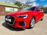 USED 2021 21 AUDI A3 1.4 TFSIe 40 S line Sportback 5dr Petrol Plug-in Hybrid S Tronic Euro 6 (s/s) 13kWh (204 ps) 