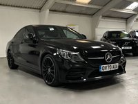 USED 2020 70 MERCEDES-BENZ C-CLASS 1.5 C200 AMG Line Night Edition (Premium) Saloon 4dr Petrol G-Tronic+ Euro 6 (s/s) (198 ps) 19"S+W/LESS CHARGE+REAR CAMERA