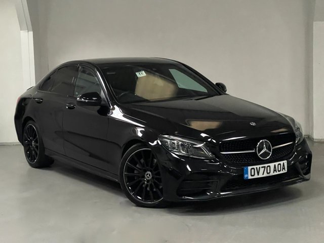 2020 70 Mercedes-Benz C-Class 1.5 C200 AMG Line Night Edition (Premium) Saloon 4dr Petrol G-Tronic+ Euro 6 (s/s) (198 ps)