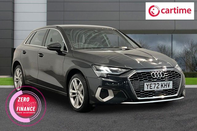 2022 Audi A3 1.4 TFSIe 40 Sport Sportback 5dr Petrol Plug-in Hybrid S Tronic Euro 6 (s/s) 13kWh (204ps) Apple CarPlay / Android Auto, Reverse Camera, Leather Seats, 10in Display Screen, Climate Control 2022 photo
