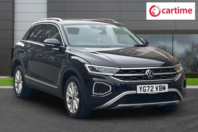 View our Volkswagen T-Roc 1.0 TSI Style SUV 5dr Petrol Manual Euro 6 (s/s) (110 ps) Park Assist, Driver Assistance Package, Discover Navigation, 17In Alloys, Electric Door Mirrors