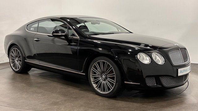 2010 60 Bentley Continental 6.0 W12 GT Speed Coupe 2dr Petrol Automatic (396 g/km, 600 bhp)