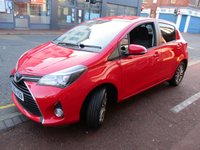USED 2016 66 TOYOTA YARIS 1.33 Dual VVT-i Icon Hatchback 5dr Petrol Manual Euro 6 (99 ps) STUNNING EXAMPLE ,�&pound;35 ROAD TAX ,6 MONTHS WARRANTY ,8 MAIN DEALER SERVICE STAMPS ,2 KEYS ,AIR-CON ,ALLOYS ,CREDIT TOO PREVIOUS OWNER , 