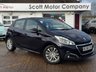 USED 2019 68 PEUGEOT 208 1.2 PureTech Signature Hatchback 5dr Petrol Manual Euro 6 (s/s) (82 ps) Bluetooth, rear park sens, DAB