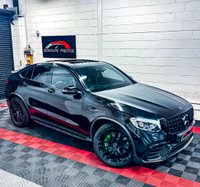 USED 2019 68 MERCEDES-BENZ GLC 4.0 GLC63 V8 BiTurbo AMG S (Premium) Coupe 5dr Petrol SpdS MCT 4MATIC+ Euro 6 (s/s) (510 ps) FULL MAIN DEALER SERVICE HISTORY