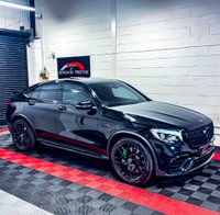 USED 2019 68 MERCEDES-BENZ GLC 4.0 GLC63 V8 BiTurbo AMG S (Premium) Coupe 5dr Petrol SpdS MCT 4MATIC+ Euro 6 (s/s) (510 ps) FULL MAIN DEALER SERVICE HISTORY