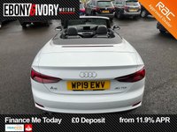 USED 2019 19 AUDI A5 CABRIOLET 2.0 TDI 40 S line Convertible 2dr Diesel S Tronic Euro 6 (s/s) (190 ps) FULL SERVICE HISTORY 2 KEYS BOOK PACK SERVICED IF REQUIRED AND A MINIMUM OF 9 MONTHS MOT WITHIN THE SALE