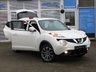 USED 2017 17 NISSAN JUKE 1.5 dCi Tekna SUV 5dr Diesel Manual Euro 6 (s/s) (110 ps) Finished in STORM WHITE MET with contrasting BLACK HEATED LEATHER trim. The Nissan Juke first appeared in 2010 and has remained a favourite with its eye catching looks. Ideal Mid Sized family car. Features include Low Mileage, 2 Keys, Sat Nav, Heated Leather, DAB Radio, 360 Cameras, B/Tooth, Front Fogs, Alloys Cruise, Air Con and much more. Serviced at 2588 miles, 4650 miles, 6068 miles, 16999 miles, 25298 miles and at 39464 miles.