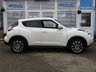 USED 2017 17 NISSAN JUKE 1.5 dCi Tekna SUV 5dr Diesel Manual Euro 6 (s/s) (110 ps) Finished in STORM WHITE MET with contrasting BLACK HEATED LEATHER trim. The Nissan Juke first appeared in 2010 and has remained a favourite with its eye catching looks. Ideal Mid Sized family car. Features include Low Mileage, 2 Keys, Sat Nav, Heated Leather, DAB Radio, 360 Cameras, B/Tooth, Front Fogs, Alloys Cruise, Air Con and much more. Serviced at 2588 miles, 4650 miles, 6068 miles, 16999 miles, 25298 miles and at 39464 miles.
