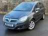 USED 2012 12 VAUXHALL ZAFIRA 1.7 CDTi ecoFLEX Design MPV 5dr Diesel Manual Euro 5 (SNav) (125 ps) FANTASTIC FAMILY 7 SEATER FOR UNDER &pound;4000!!!