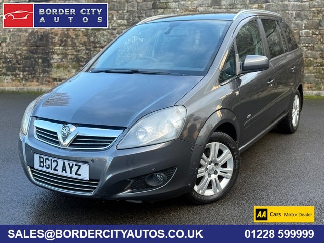 2012 VAUXHALL ZAFIRA 1.7 CDTI ECOFLEX DESIGN MPV 5DR DIESEL MANUAL EURO 5 SNAV 125... photo