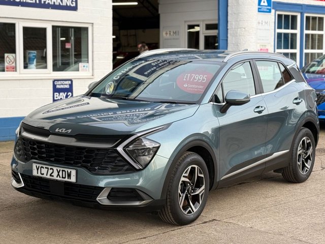 2022 72 Kia Sportage 1.6 T-GDi 2 SUV 5dr Petrol Manual Euro 6 (s/s) (148 bhp)