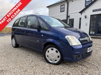 USED 2009 09 VAUXHALL MERIVA 1.6i 16v Life MPV 5dr Petrol Manual (159 g/km, 104 bhp) PART EXCHANGE TO CLEAR