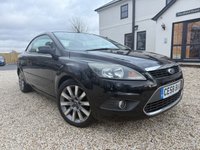 USED 2008 58 FORD FOCUS CC 2.0 CC-2 Convertible 2dr Petrol Manual (179 g/km, 143 bhp) SERVICE HISTORY PX2 CLEAR