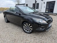 USED 2008 58 FORD FOCUS CC 2.0 CC-2 Convertible 2dr Petrol Manual (179 g/km, 143 bhp) SERVICE HISTORY PX2 CLEAR