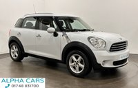 USED 2013 63 MINI COUNTRYMAN 1.6 One SUV 5dr Petrol Manual Euro 6 (s/s) (98 ps) Versatile Euro 6 Petrol