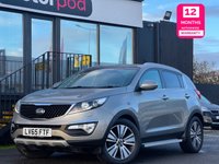 USED 2015 65 KIA SPORTAGE 2.0 CRDi KX-4 SUV 5dr Diesel Auto AWD Euro 5 (181 bhp) PAN ROOF. + REV CAMERA