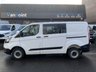 USED 2022 22 FORD TRANSIT CUSTOM 2.0 300 EcoBlue Leader Crew Van Double Cab 5dr Diesel Manual L1 H1 Euro 6 (s/s) (105 ps) 1 OWNER, STUNNING 1 YEARS MOT