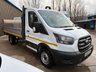 USED 2022 22 FORD TRANSIT 2.0 350 EcoBlue Leader Dropside 2dr Diesel Manual RWD L4 Euro 6 (s/s) (130 ps) XLWB,TailLift & Beacons