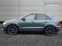 USED 2018 68 AUDI Q3 1.4 TFSI CoD Black Edition SUV 5dr Petrol S Tronic Euro 6 (s/s) (150 ps) lovely low miles! auto! lovely colour! gloss black alloys! Economical!