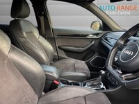 USED 2018 68 AUDI Q3 1.4 TFSI CoD Black Edition SUV 5dr Petrol S Tronic Euro 6 (s/s) (150 ps) lovely low miles! auto! lovely colour! gloss black alloys! Economical!