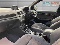 USED 2018 68 AUDI Q3 1.4 TFSI CoD Black Edition SUV 5dr Petrol S Tronic Euro 6 (s/s) (150 ps) lovely low miles! auto! lovely colour! gloss black alloys! Economical!