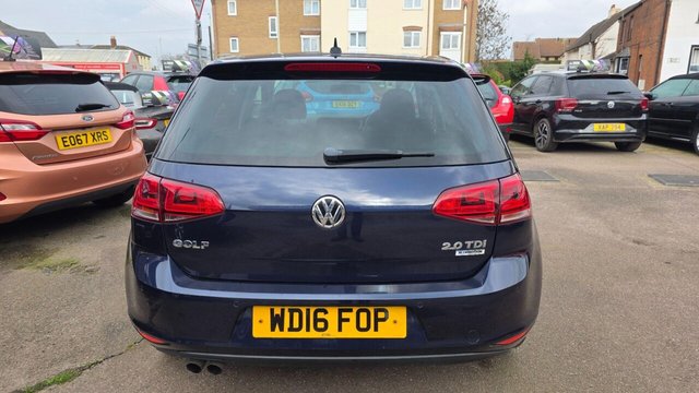2016 VOLKSWAGEN GOLF 2.0 TDI BlueMotion Tech GT Edition DSG Euro 6 (s/s) 5dr - Photo 8
