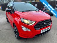 USED 2018 18 FORD ECOSPORT 1.0T EcoBoost ST-Line SUV 5dr Petrol Manual Euro 6 (s/s) (140 ps) 