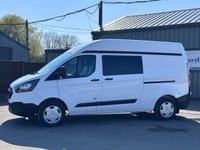 USED 2018 03 FORD TRANSIT CUSTOM 2.0 300 EcoBlue Panel Van 5dr Diesel Manual L2 H2 Euro 6 (105 ps) CAMPER CONVERSION, NO VAT,