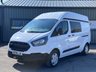 USED 2018 03 FORD TRANSIT CUSTOM 2.0 300 EcoBlue Panel Van 5dr Diesel Manual L2 H2 Euro 6 (105 ps) CAMPER CONVERSION, NO VAT,